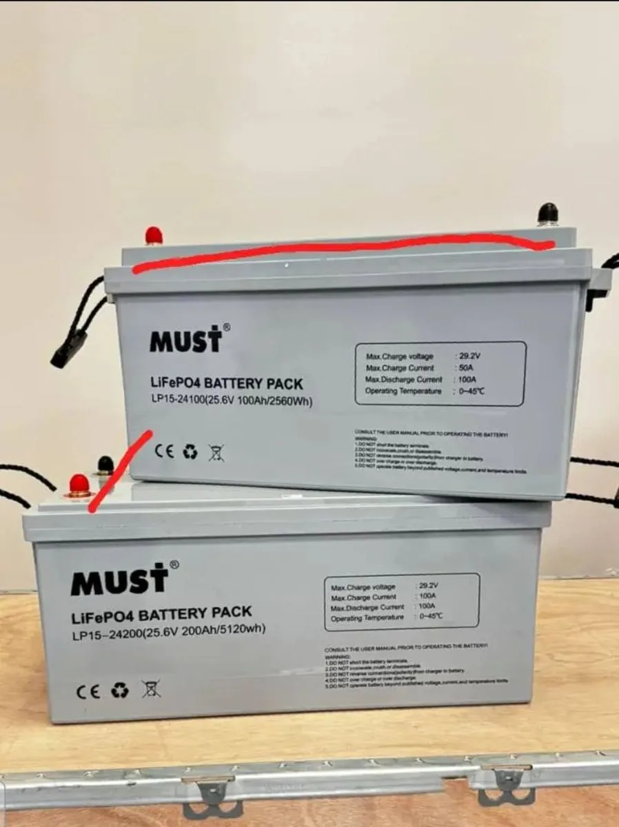 Batterie lithium must ampower Tecfine SRNE